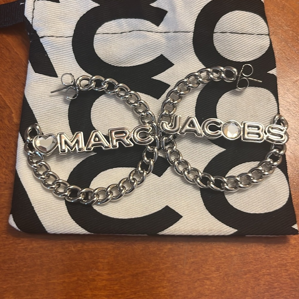 Mar Jacob's hoop earrings *PRICE FIRM* - Picture 2 of 2